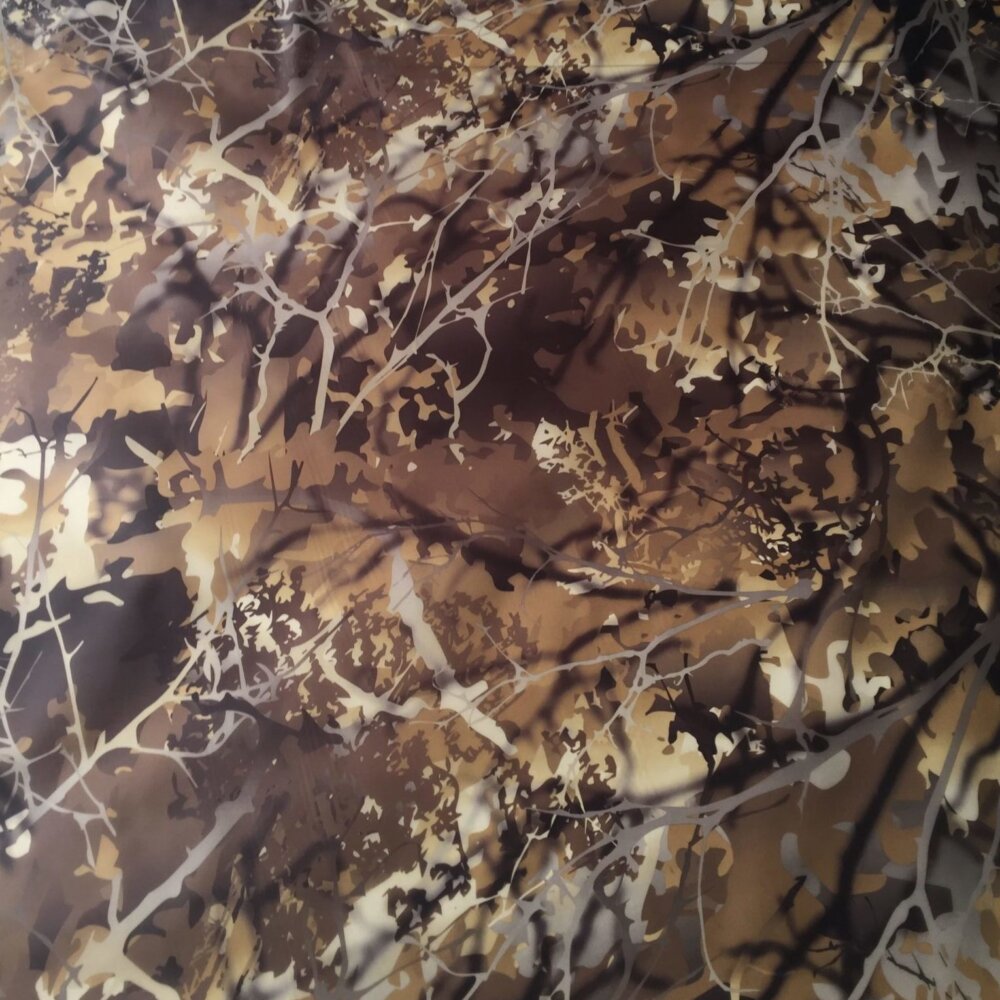 Waterproof Bushwack Camouflage Fabric Swatch